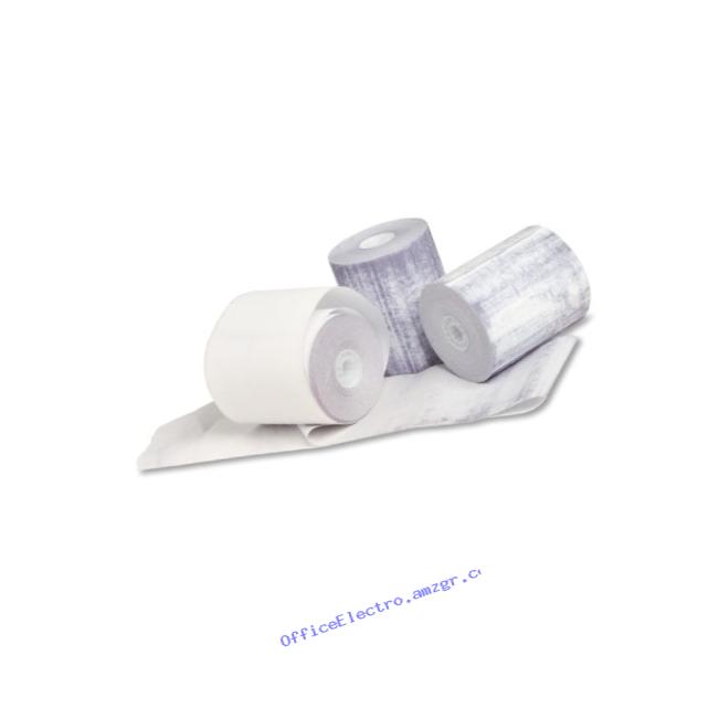 PM Company Perfection Financial/Teller Rolls, Self-Contained, 3 Inch x 140 Feet, White, 50 per Carton (04302)