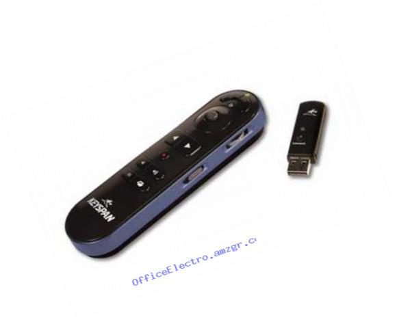 Keyspan by Tripp Lite PR-PRO3 Presentation Remote Pro Wireless w Laser, Mouse, Audio Controls