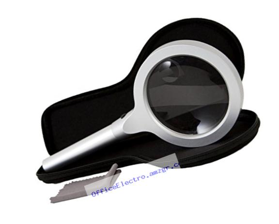 Zadro Health Solutions MAG12 LED Lighted Illuminating Handheld Magnifier