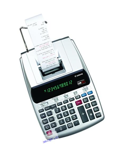 Canon MP25DV-3 Desktop Printing Calculator with Currency Conversion, Clock & Calendar