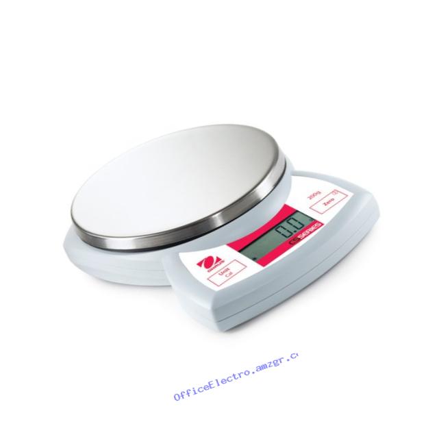 Ohaus CS2000P Compact Scale, 2000g Capacity and 1g Readability, with U.S. Postal Chart