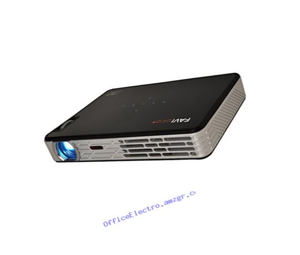 FAVI J5 LED DLP (HD 720p) Pico+ Video Projector - US Version (Includes Warranty) - Pro AV Series (J5-LED-PICO)