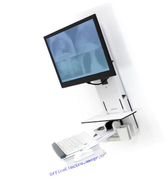 Ergotron StyleView Sit-Stand Vertical Lift Patient Room for 24