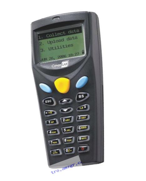 CipherLab A8000RSC00002 8000 Series Pocket-Size Mobile Computer, Batch, 2 MB SRAM, Disposable AAA, USB Cradle, Linear Imager, Replaces T8000RSC00002