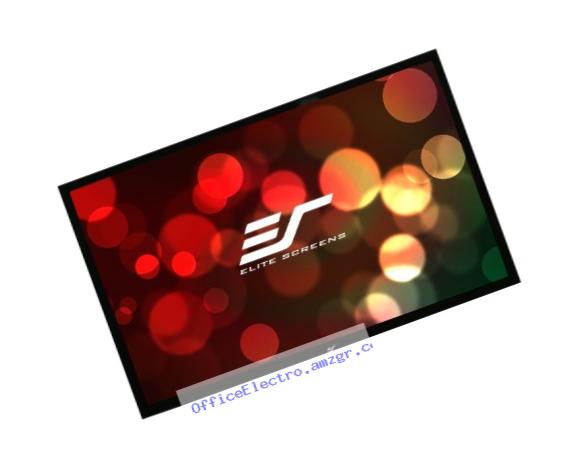 Elite Screens ezFrame Series, 92-inch Diagonal 16:9, Fixed Frame Home Theater Projection Screen, Model: R92WH1