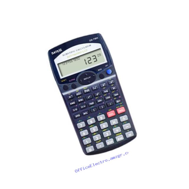 Datexx DS-736 283-Function 2-Line Scientific Calculator