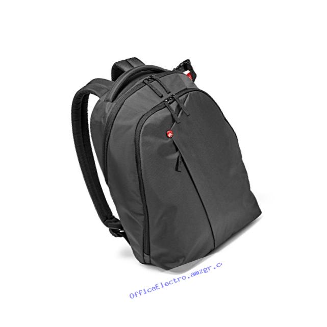 Manfrotto MB NX-BP-VGY Backpack for DSLR Camera, Laptop & Personal Gear (Grey)