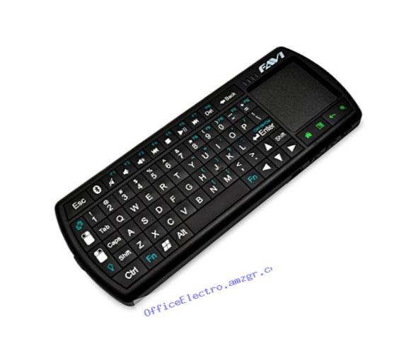 FAVI Mini Bluetooth Keyboard with Laser Pointer and Backlit Keys for PC (FE02BT-US24)