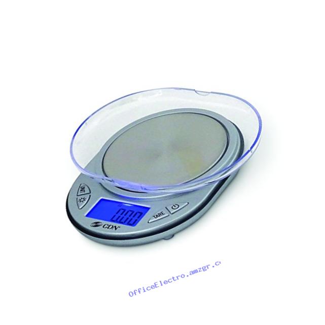 CDN Digital Scale SD750 High Precision Kitchen, Silver