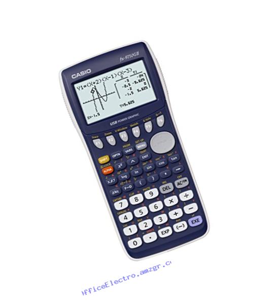 Casio fx-9750GII Graphing Calculator, Blue