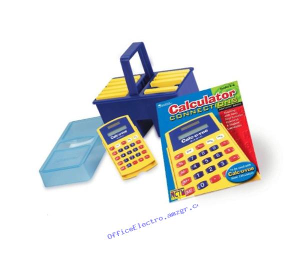 School Specialty Calc-U-Vue Student Calculators, Grades K-6 (Pack of 10)
