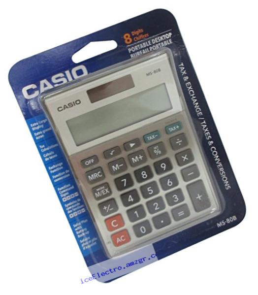 Casio MS-80B Standard Function Desktop Calculator