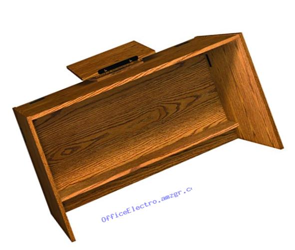 Ironwood Table Top Revolving Dictionary Stand, Dixie Oak (LFRDDO)
