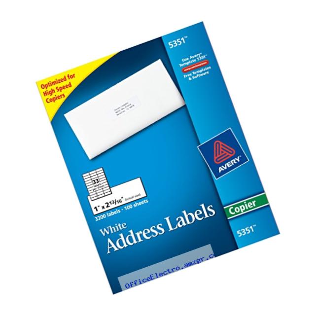 Avery Address Labels for Copiers 1