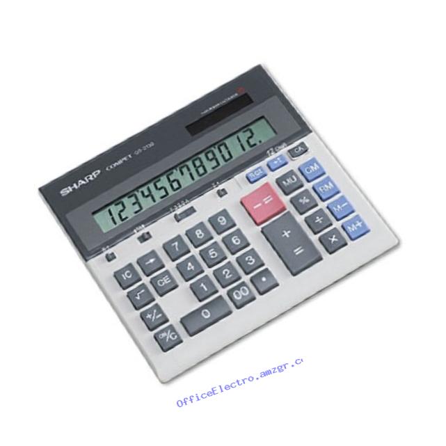 SHRQS2130 - Sharp QS-2130 Compact Desktop Calculator