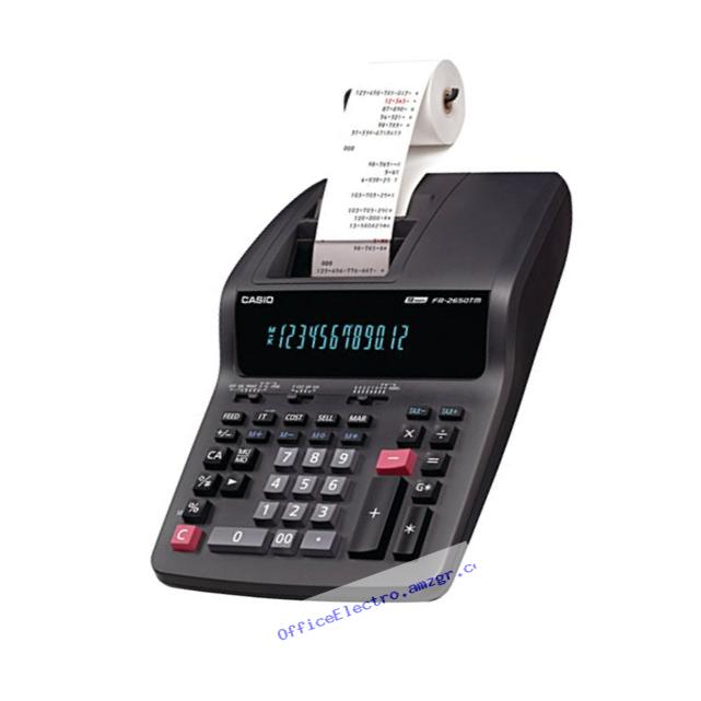 Casio FR-2650TM 2-Color Professional Desktop Printing Calculator