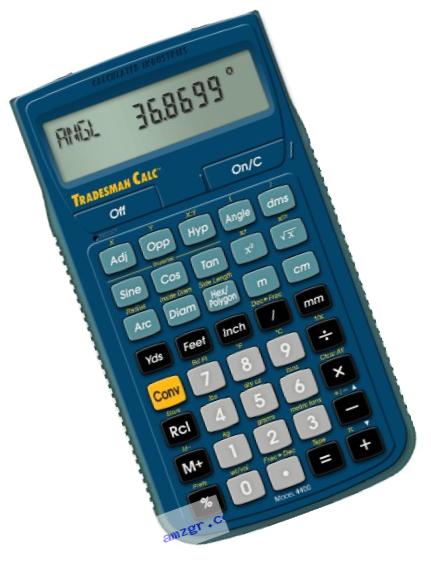 Calculated Industries 4400 Tradesman Calc Trades Math and Conversion Calculator